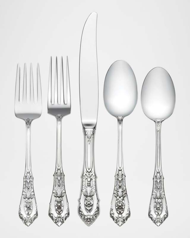 Rose Point 46-Piece Flatware Set, Service for 8